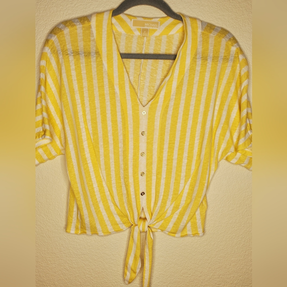 Michael Kors Tie-up Top